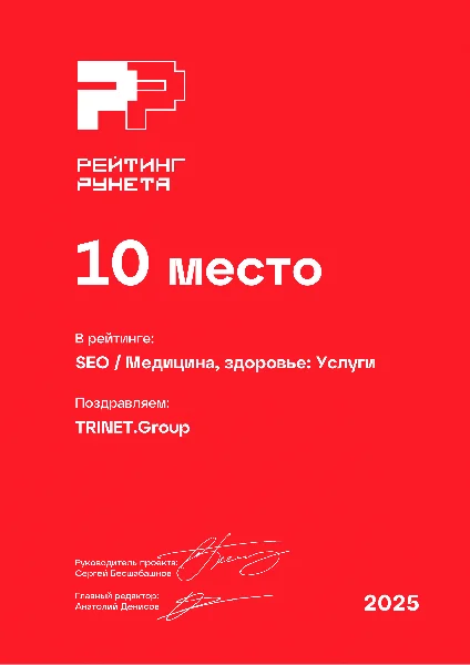 Рейтинг Рунета - 2025